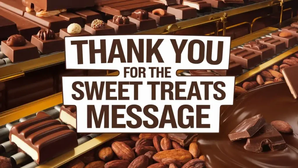 sweet treat message