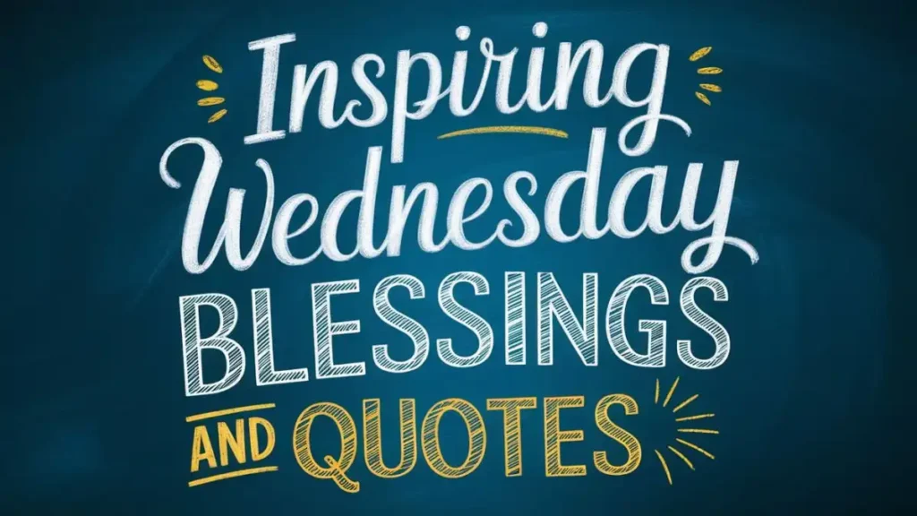 wednesday blessings and quotes