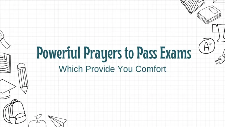 Powerful Prayers to Pass Exams