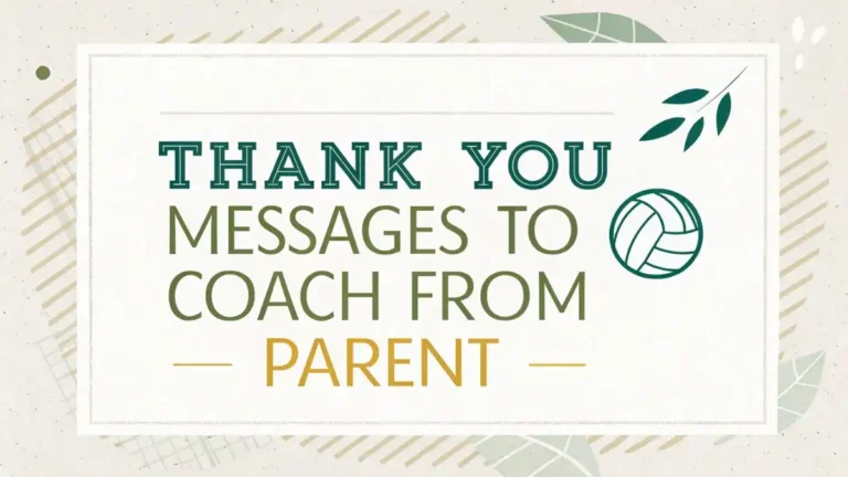 thank you messages to coach from parent